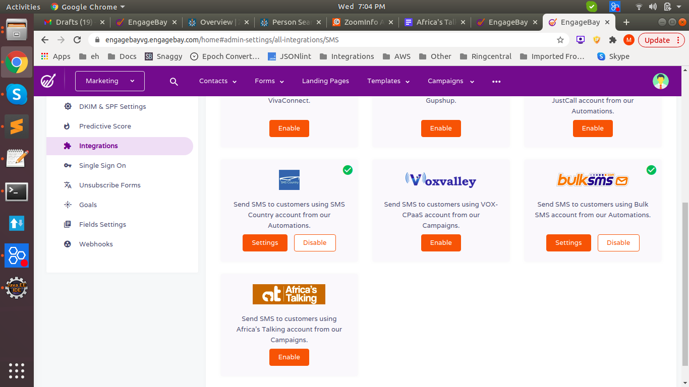 JotForm configure