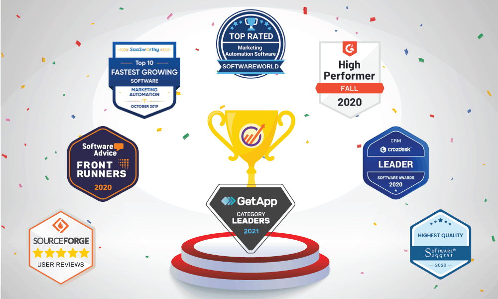 EngageBay CRM awards