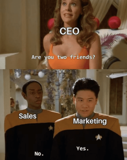 sales and marketing meme